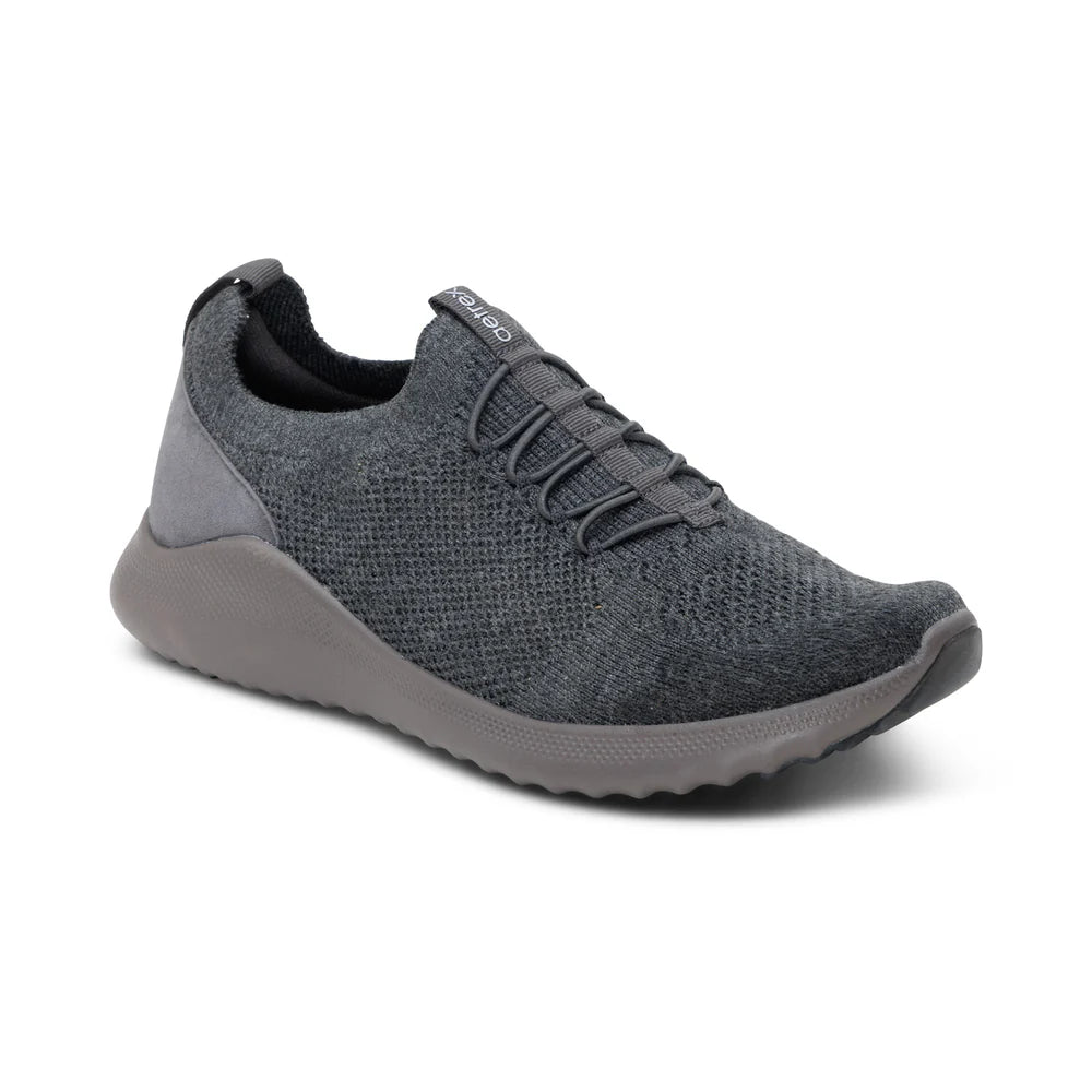 AETREX KINSLEY ADJ WOMEN'S SNEAKERS WARM GREY - Sole Therapy