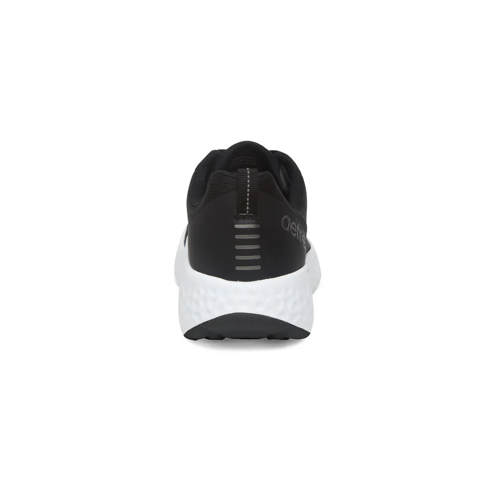 AETREX LADIES DANIKA LACE UP SPORTS SHOES WIDE AP100WW - BLACK - Aetrex Middle East