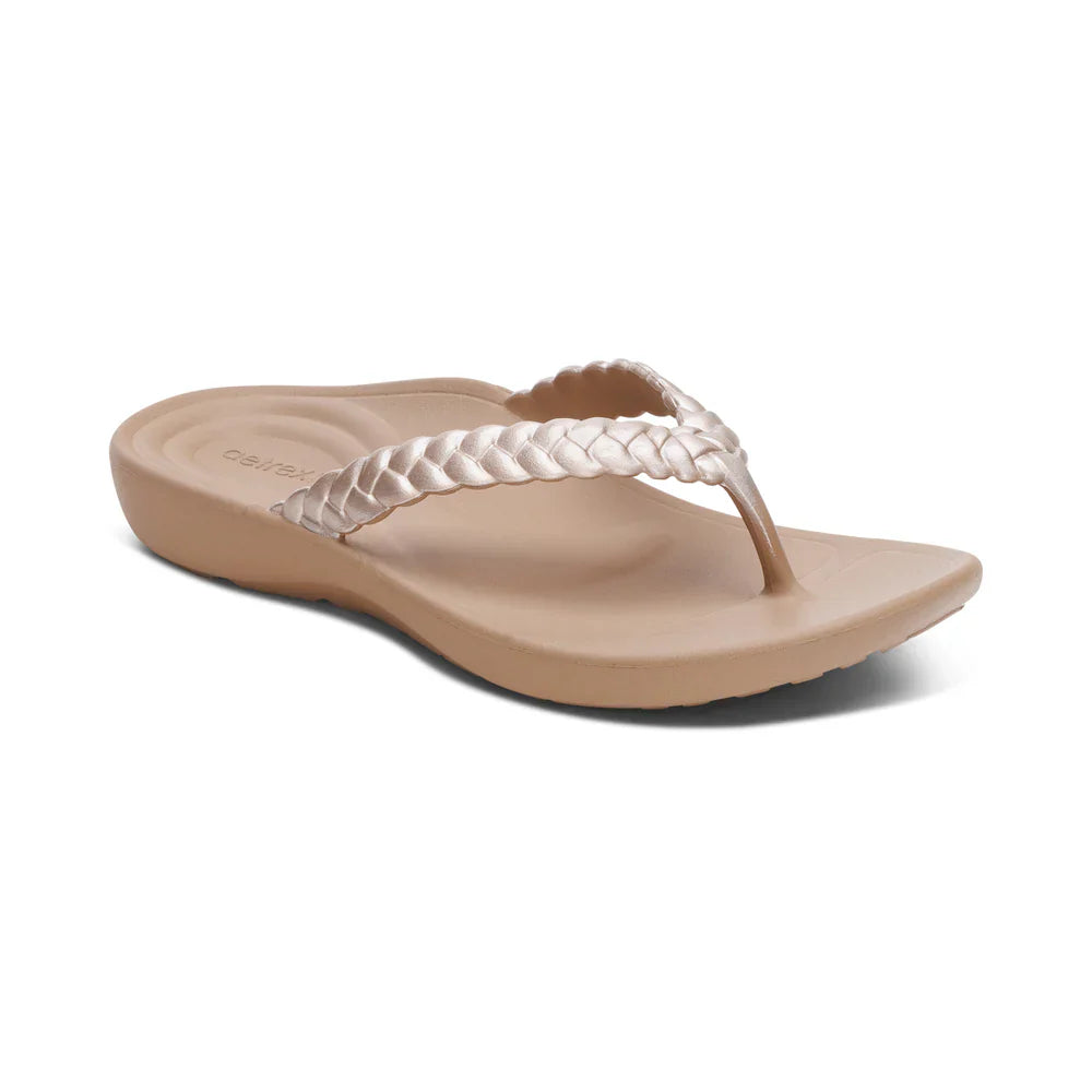 AETREX VICKI CHAMPAGNE GLOSS  ST3503W - Sole Therapy
