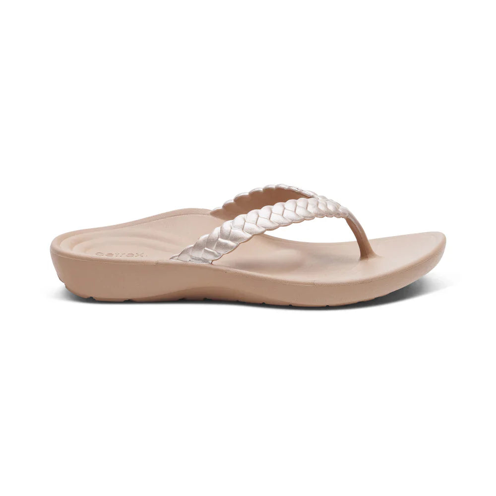 AETREX VICKI CHAMPAGNE GLOSS  ST3503W - Sole Therapy