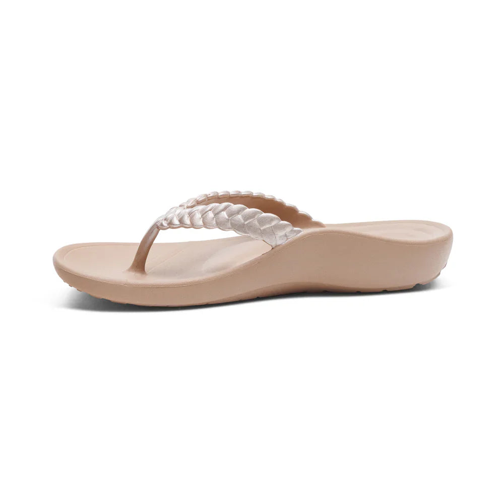 AETREX VICKI CHAMPAGNE GLOSS  ST3503W - Sole Therapy