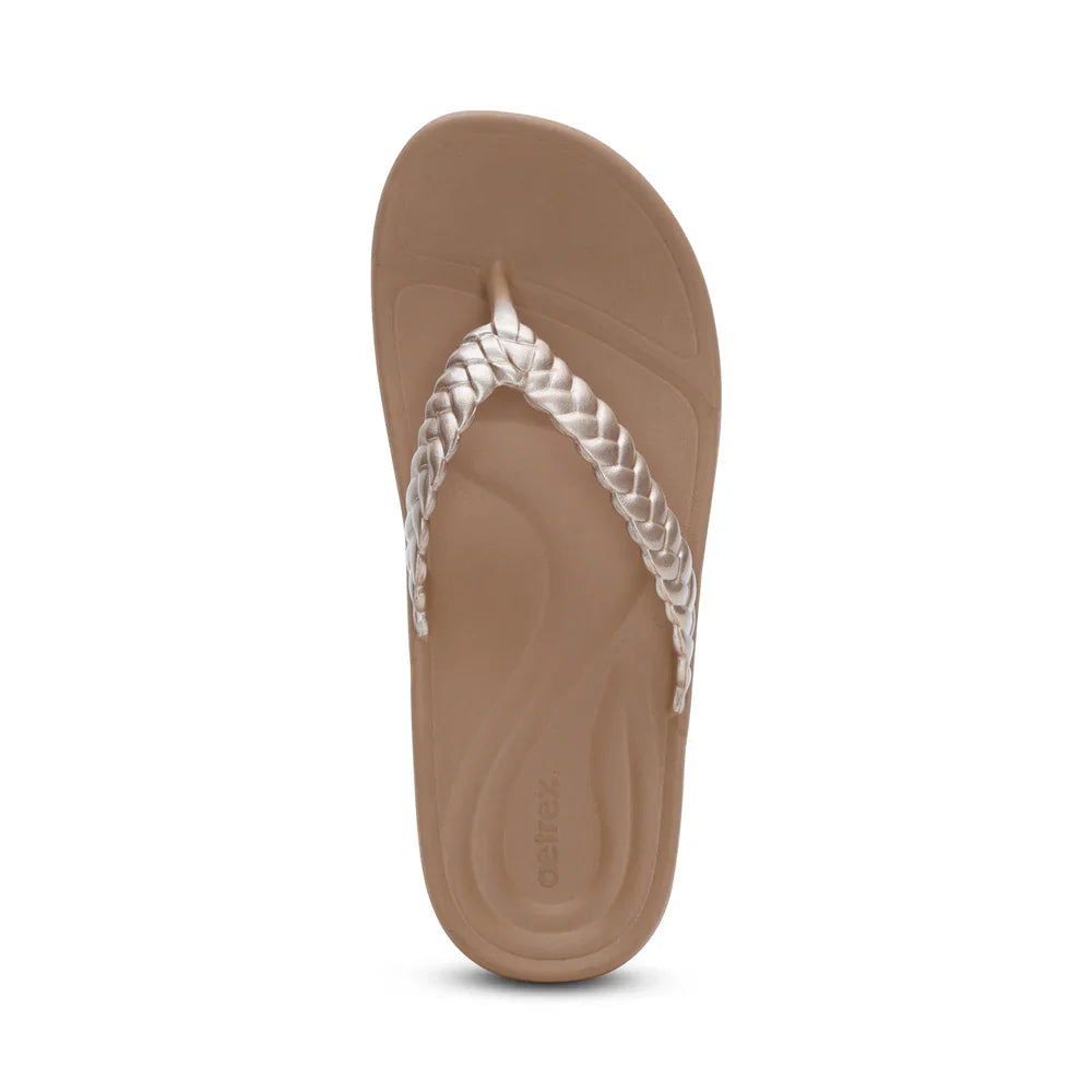 AETREX VICKI CHAMPAGNE GLOSS  ST3503W - Sole Therapy