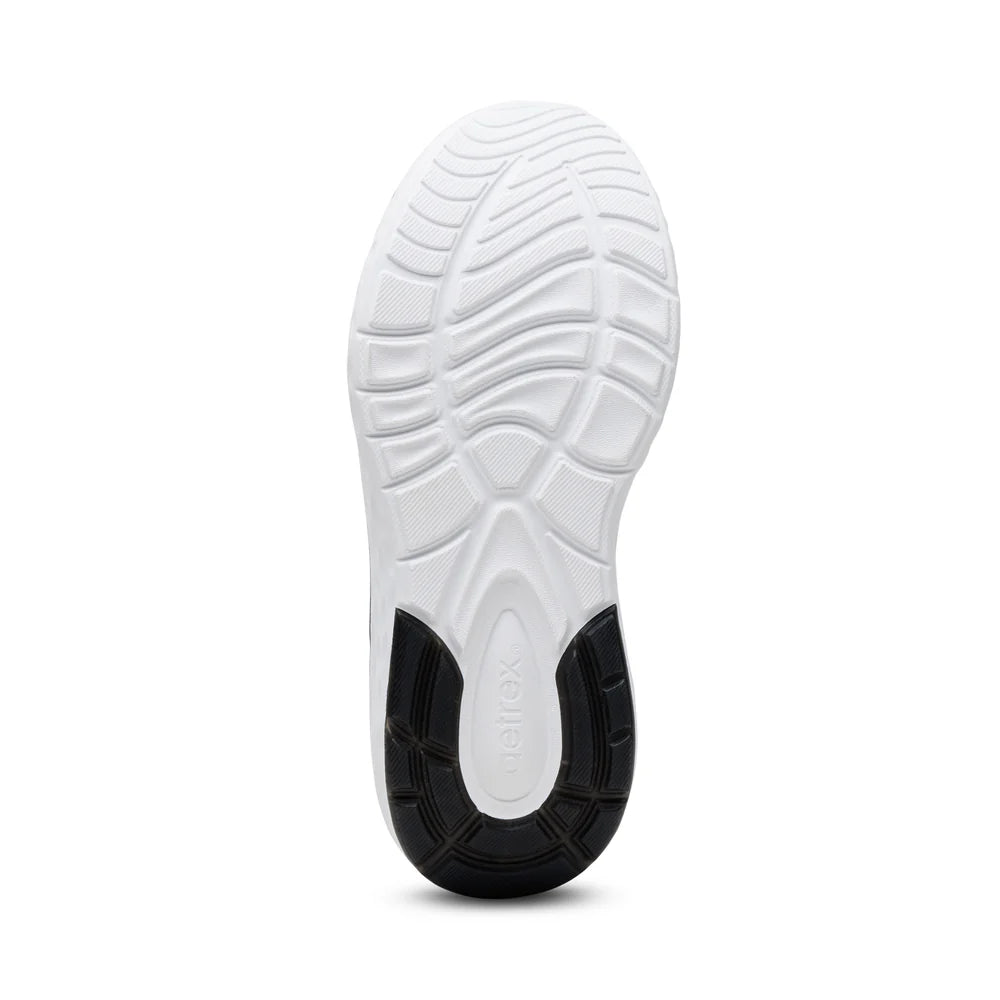 AETREX WOMENS DASH SPORTS SHOES - BLACK - Sole Therapy