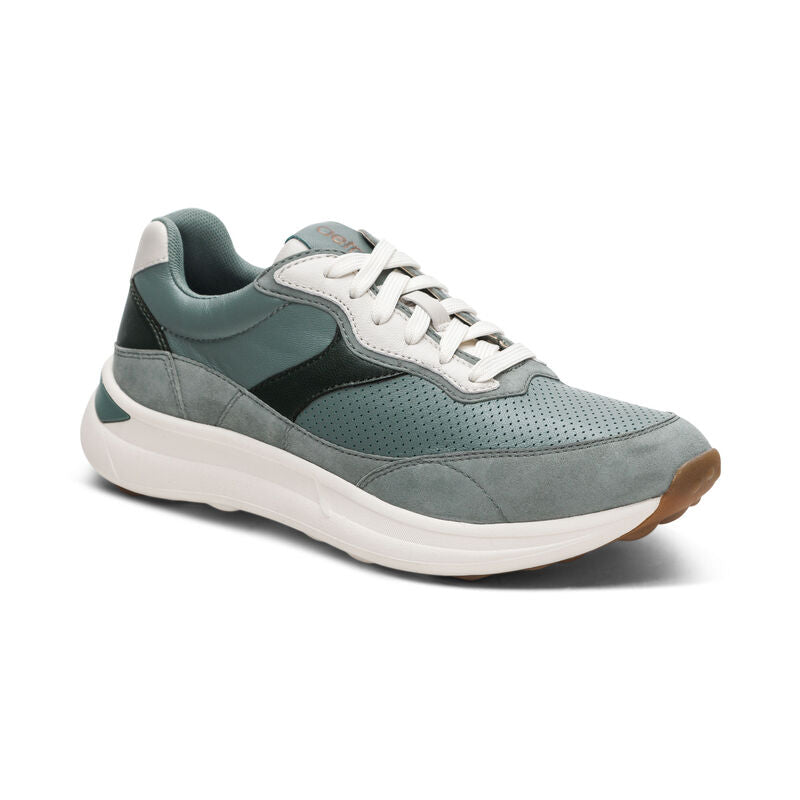 Emily Lace Up Sneakers Mint