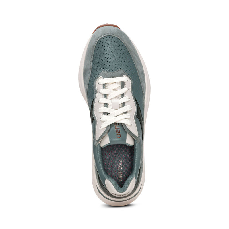 Emily Lace Up Sneakers Mint