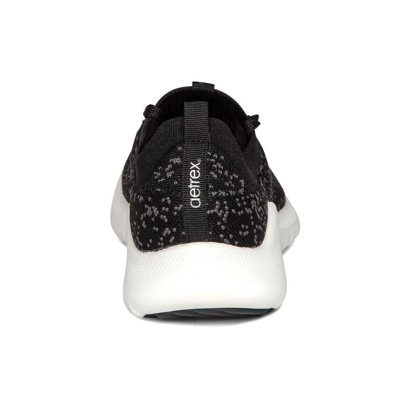 Carly Arch Support Sneakers Black White