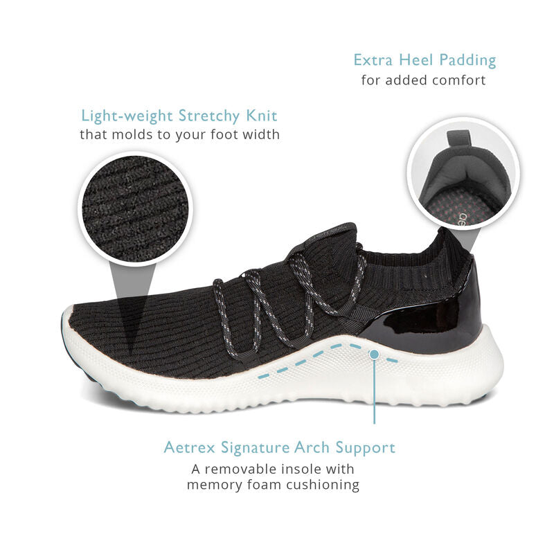 Dani Arch Support Sneakers Black