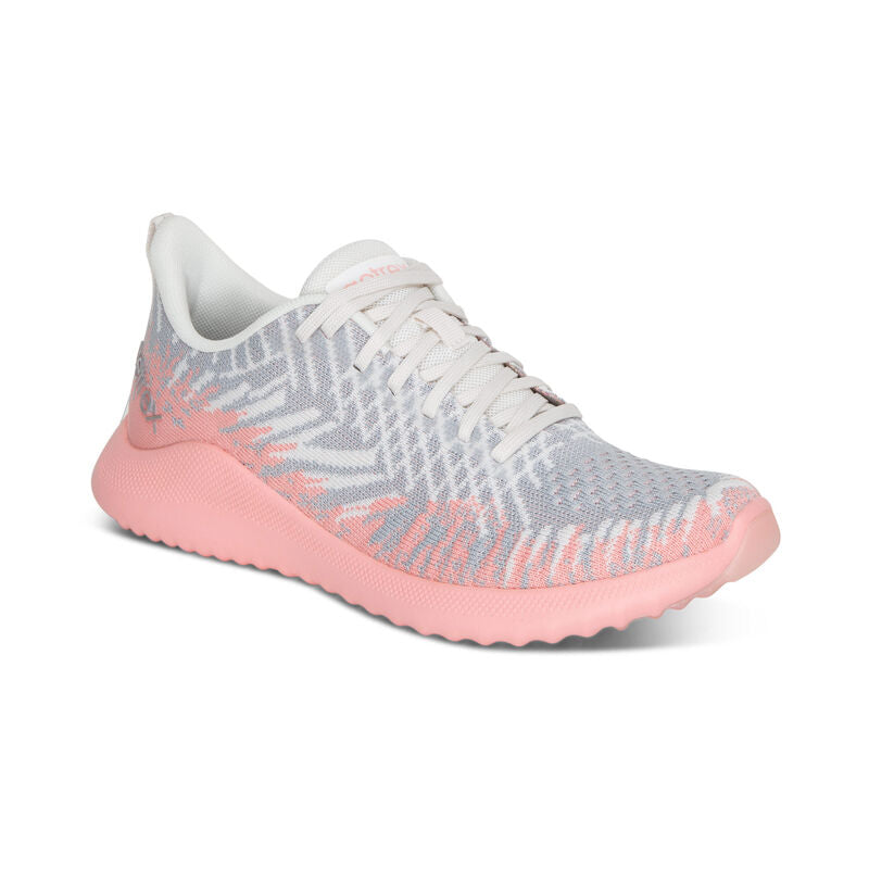 Emery Arch Support Sneakers Grey Pink