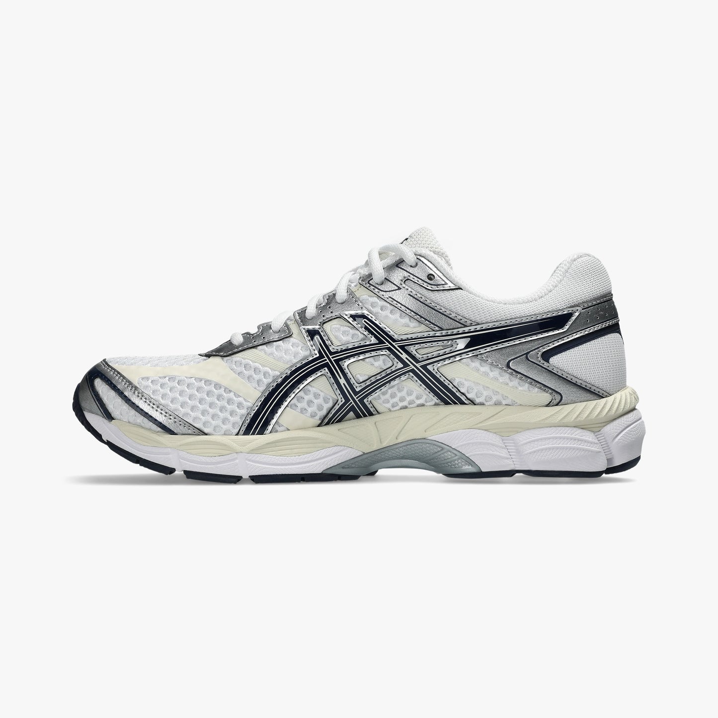 ASICS MEN SHOES GEL CUMULUS 16 WHITE/MIDNIGHT - Sole Therapy