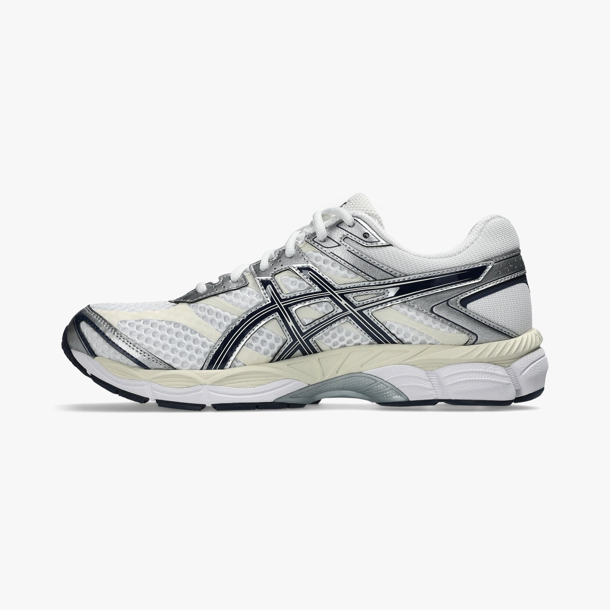ASICS MEN SHOES GEL CUMULUS 16 WHITE/MIDNIGHT - Sole Therapy
