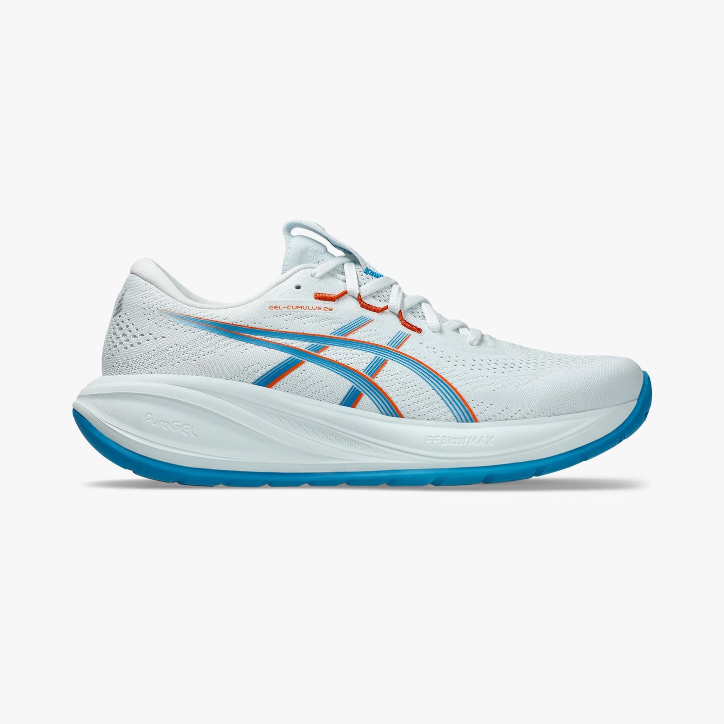 ASICS MEN SHOES GEL CUMULUS 28 ARCTIC BLUE/AEGEAN BLUE - Sole Therapy