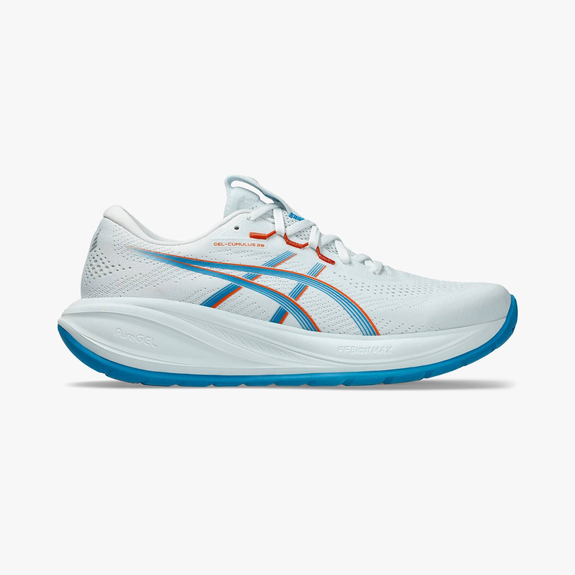 ASICS MEN SHOES GEL CUMULUS 28 ARCTIC BLUE/AEGEAN BLUE - Sole Therapy
