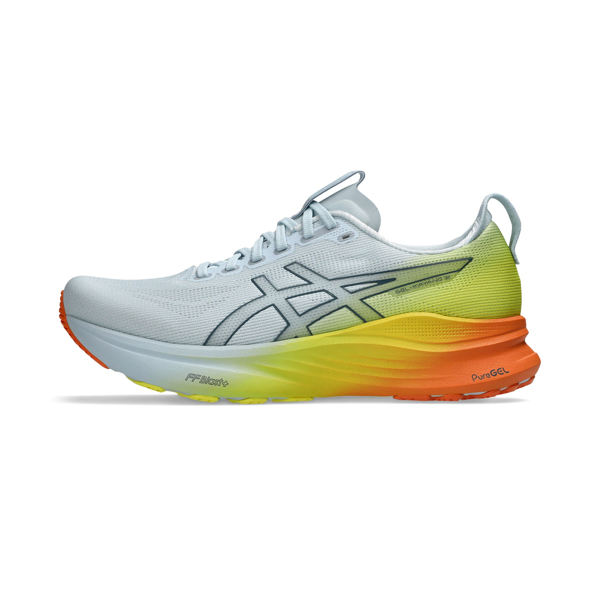 ASICS MEN SHOES GEL KAYANO 32 SKY/LEMON SPARK - Sole Therapy