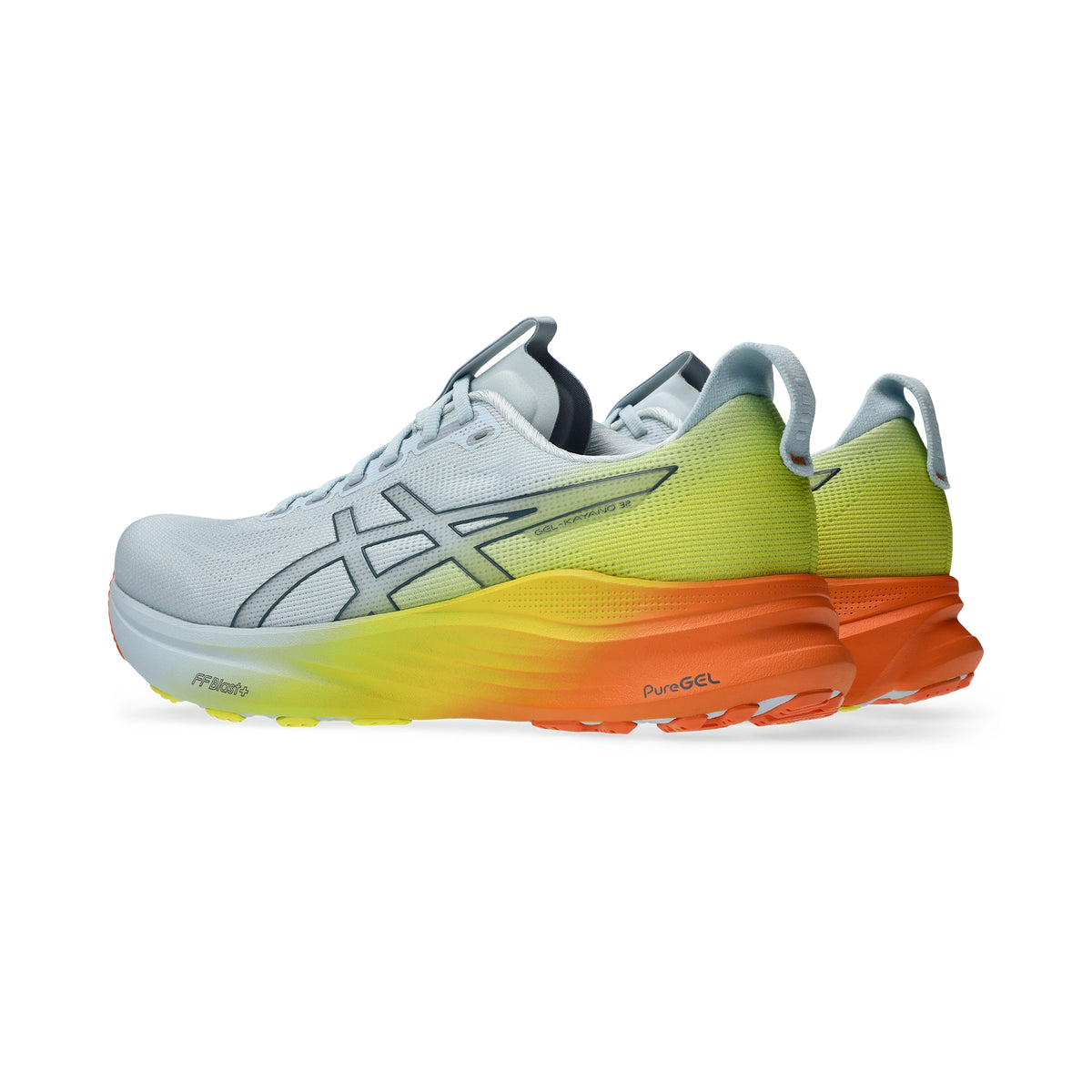 ASICS MEN SHOES GEL KAYANO 32 SKY/LEMON SPARK - Sole Therapy