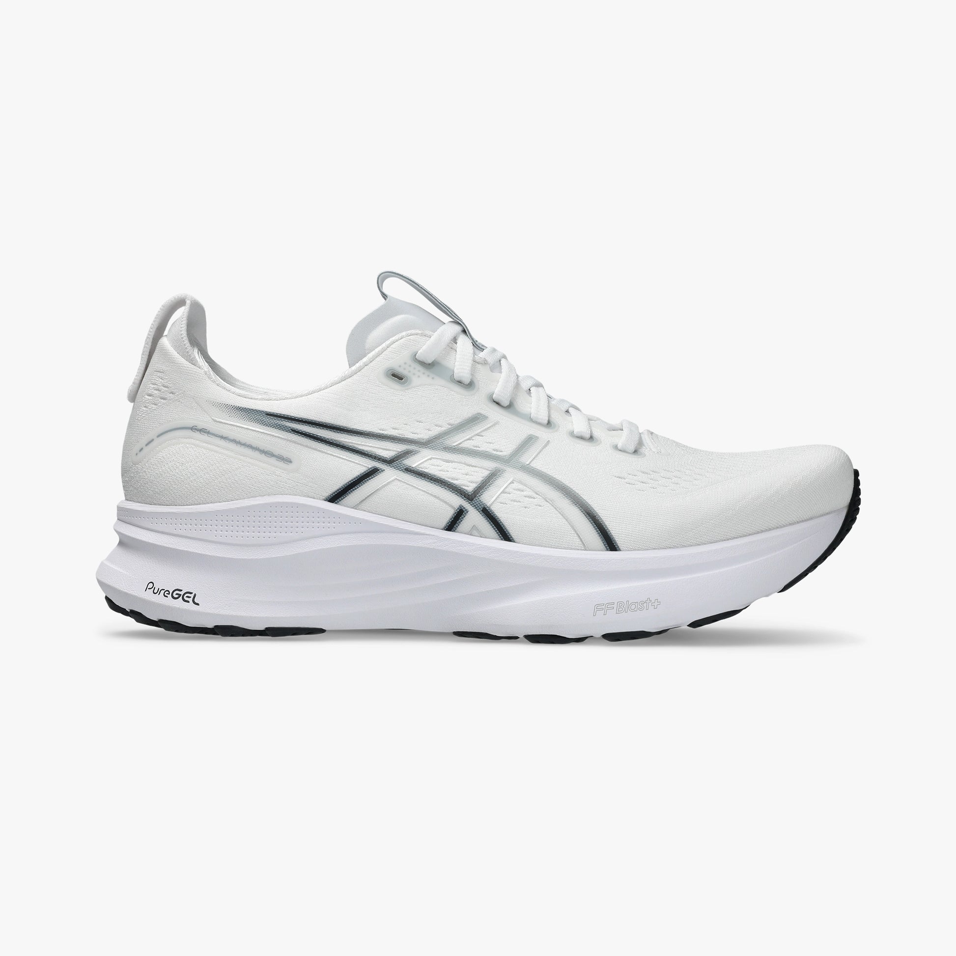 ASICS MEN SHOES GEL KAYANO 32 WHITE/PURE SILVER - Sole Therapy
