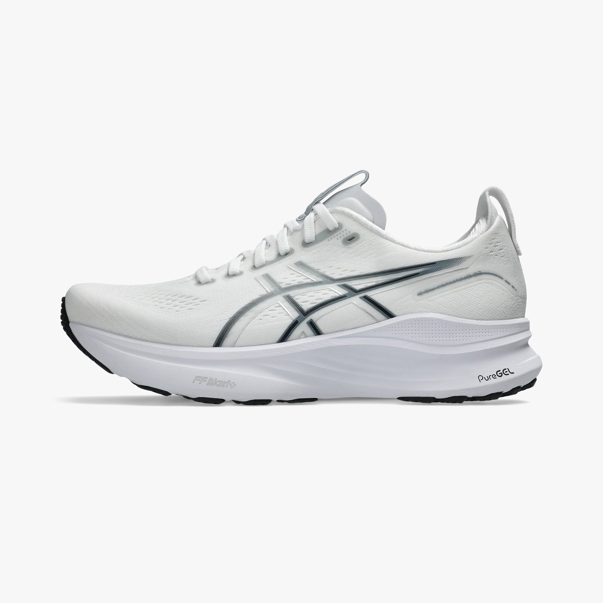 ASICS MEN SHOES GEL KAYANO 32 WHITE/PURE SILVER - Sole Therapy