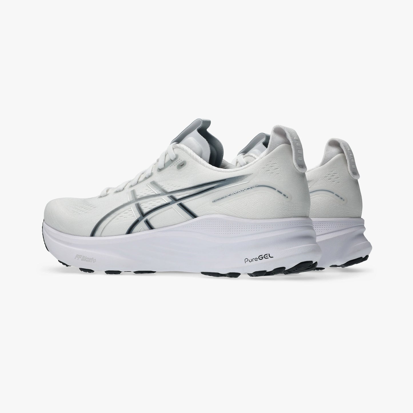 ASICS MEN SHOES GEL KAYANO 32 WHITE/PURE SILVER - Sole Therapy