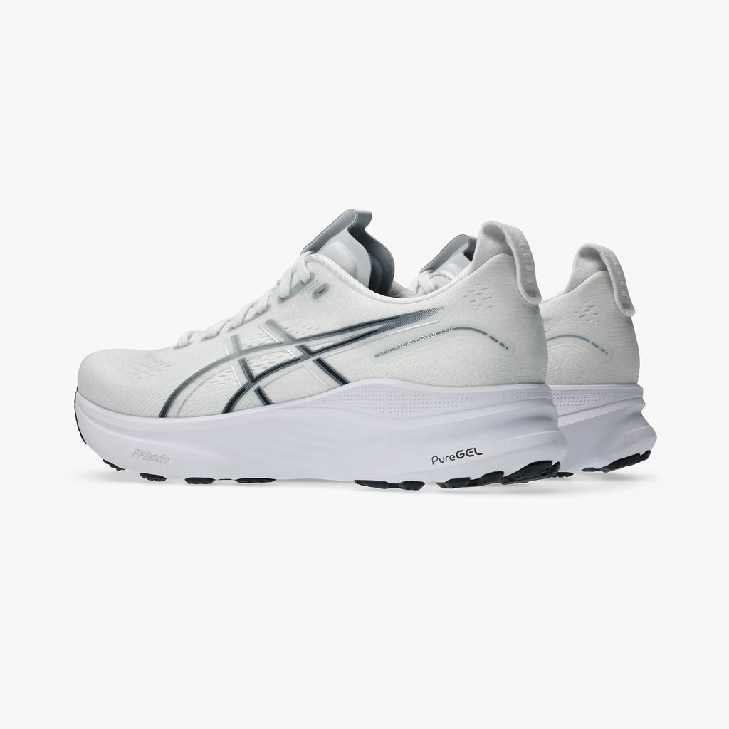 ASICS MEN SHOES GEL KAYANO 32 WHITE/PURE SILVER - Sole Therapy