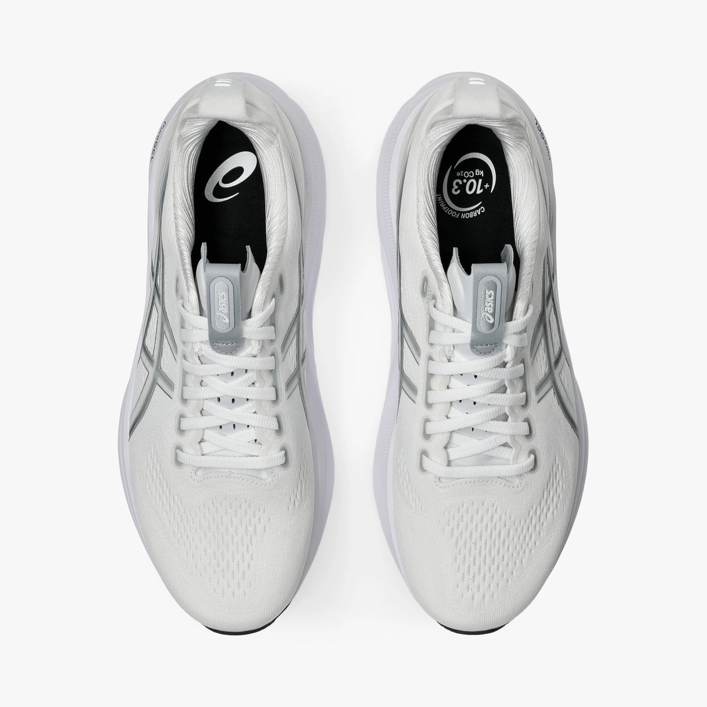 ASICS MEN SHOES GEL KAYANO 32 WHITE/PURE SILVER - Sole Therapy