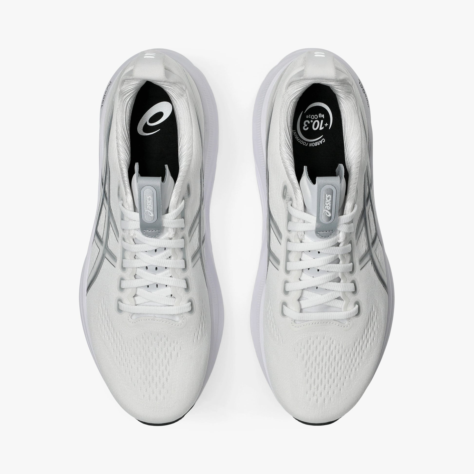 ASICS MEN SHOES GEL KAYANO 32 WHITE/PURE SILVER - Sole Therapy