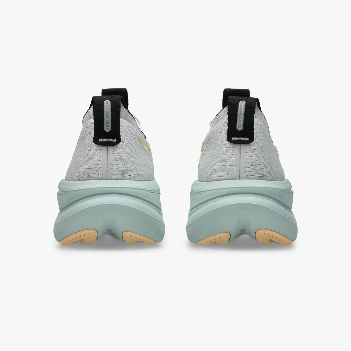 ASICS MEN SHOES GEL NIMBUS 28 CLOUD GREY/CREAM - Sole Therapy