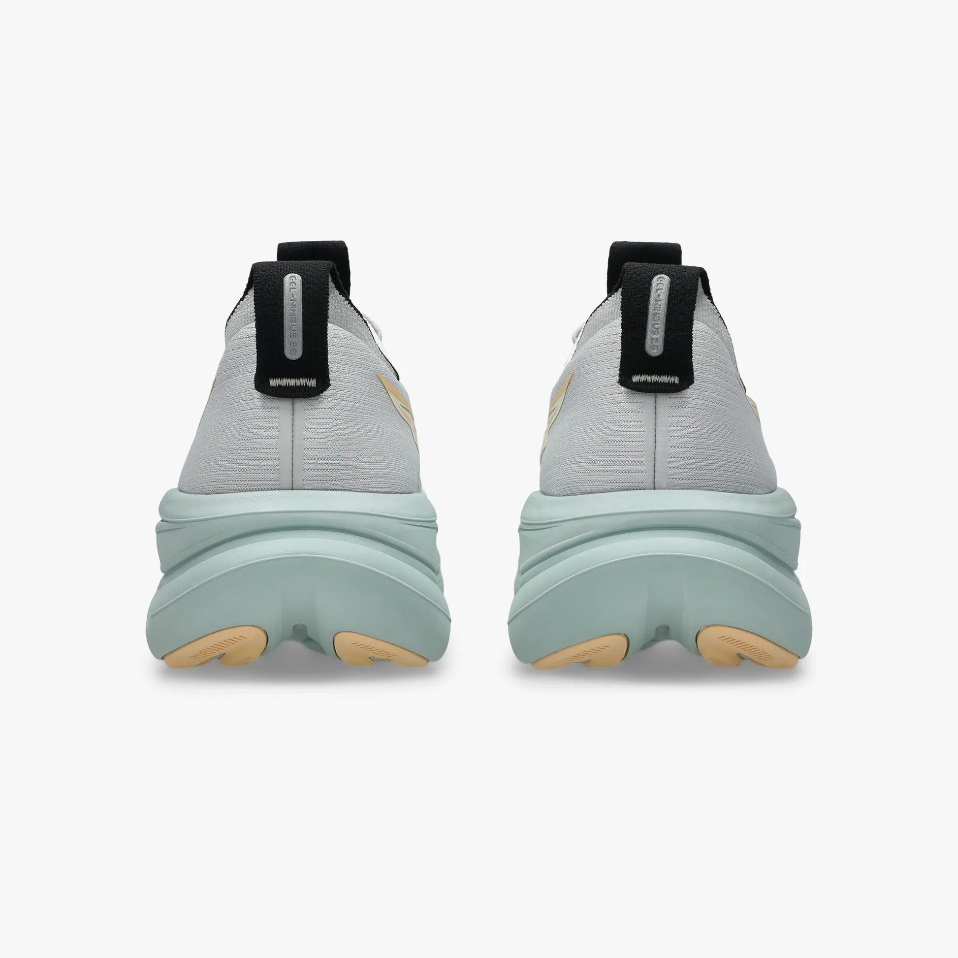 ASICS MEN SHOES GEL NIMBUS 28 CLOUD GREY/CREAM - Sole Therapy