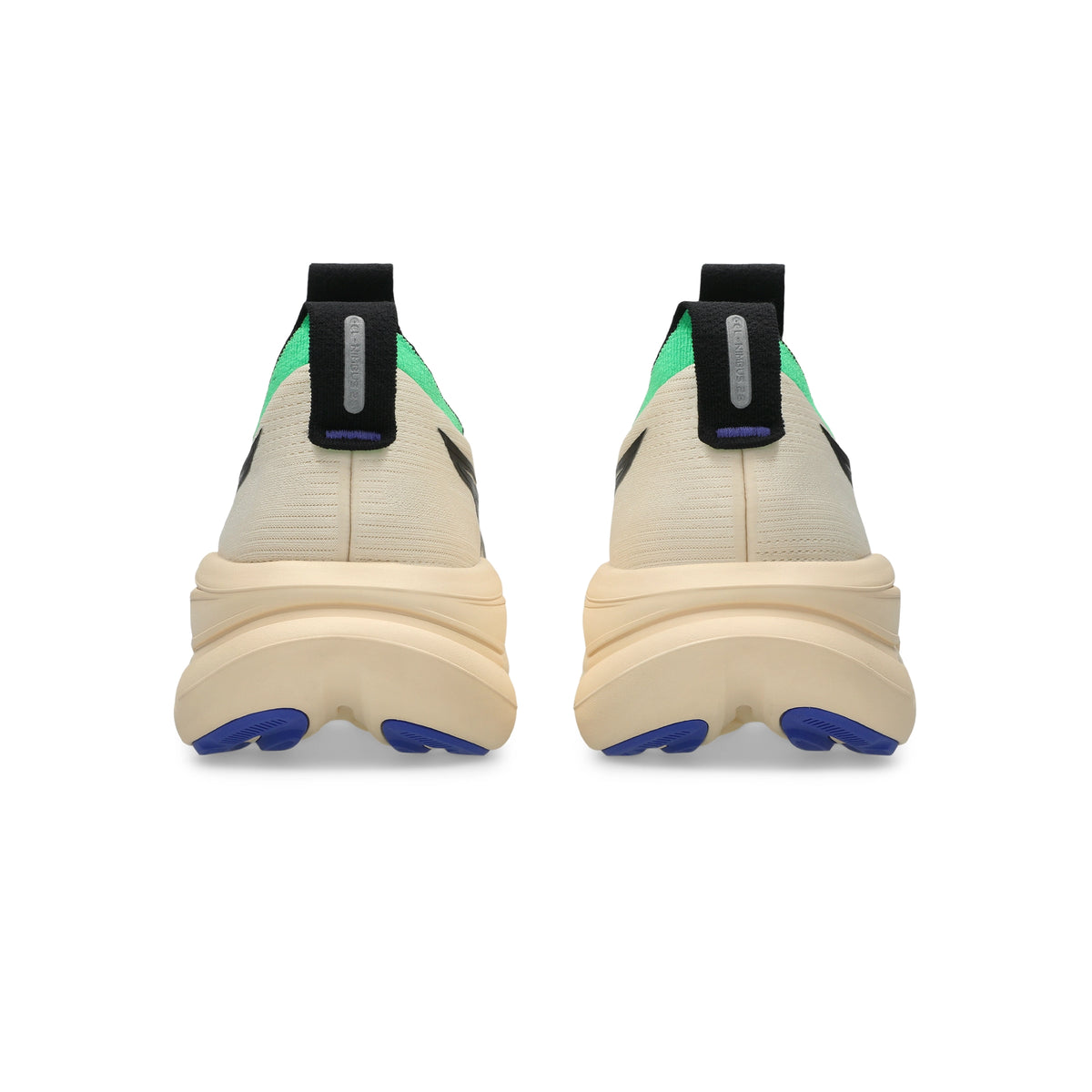 ASICS MEN SHOES GEL NIMBUS 28 SEASHELL/BLACK - Sole Therapy