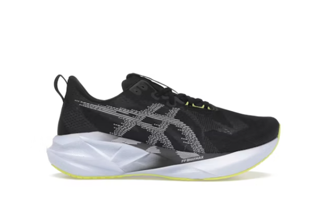 ASICS MEN SHOES NOVABLAST 5 BLACK/BLUE FADE - Sole Therapy