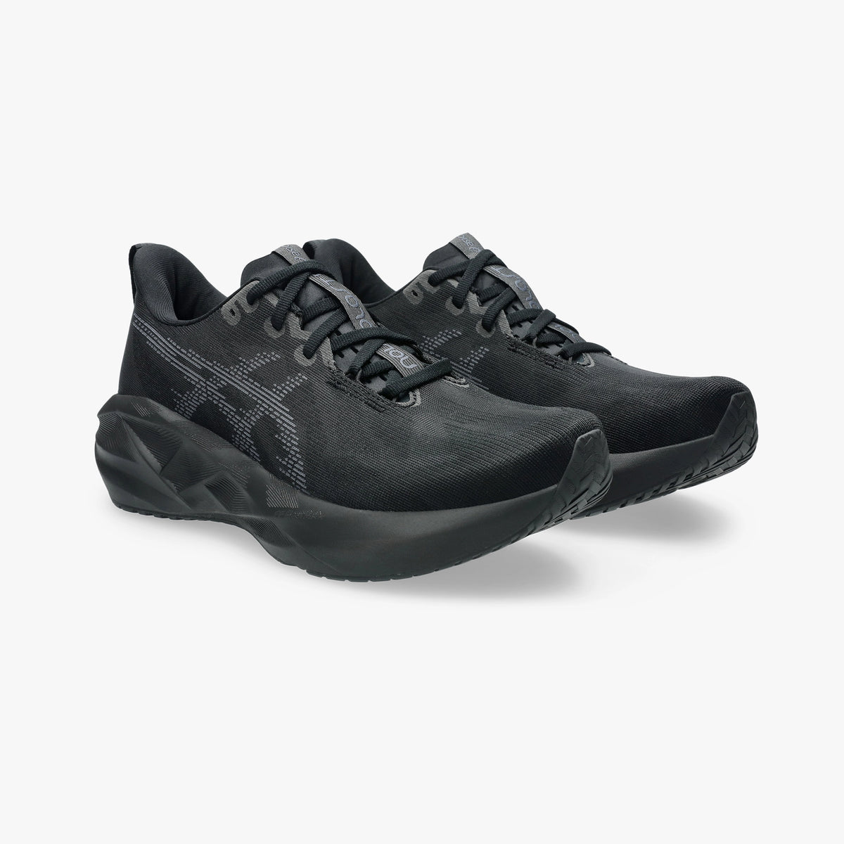 ASICS MEN SHOES NOVABLAST 5 BLACK/CARRIER GREY - Sole Therapy