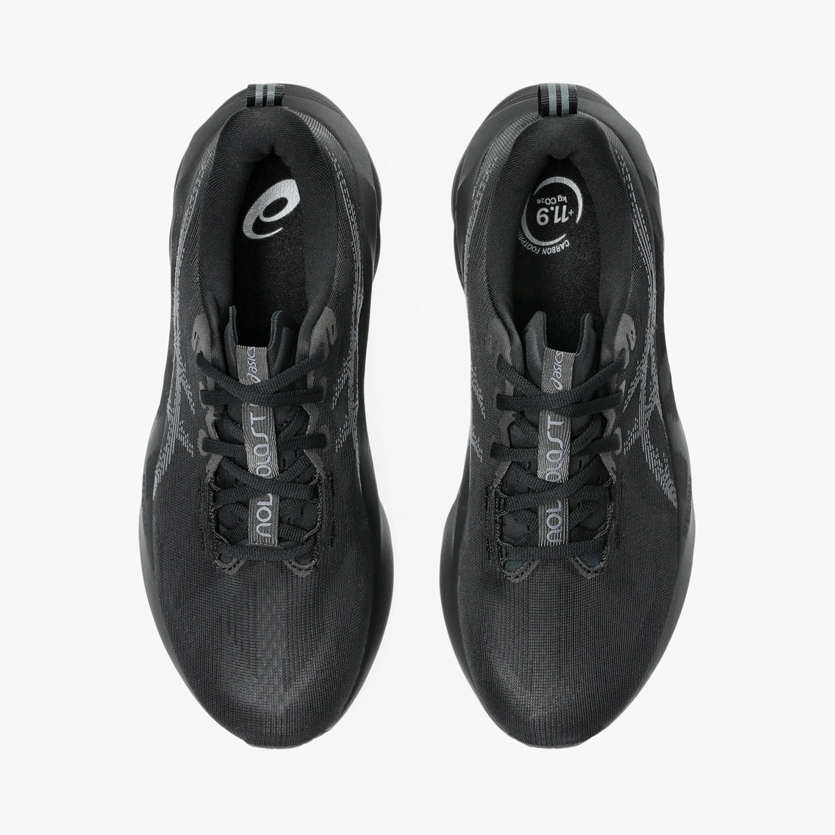 ASICS MEN SHOES NOVABLAST 5 BLACK/CARRIER GREY - Sole Therapy
