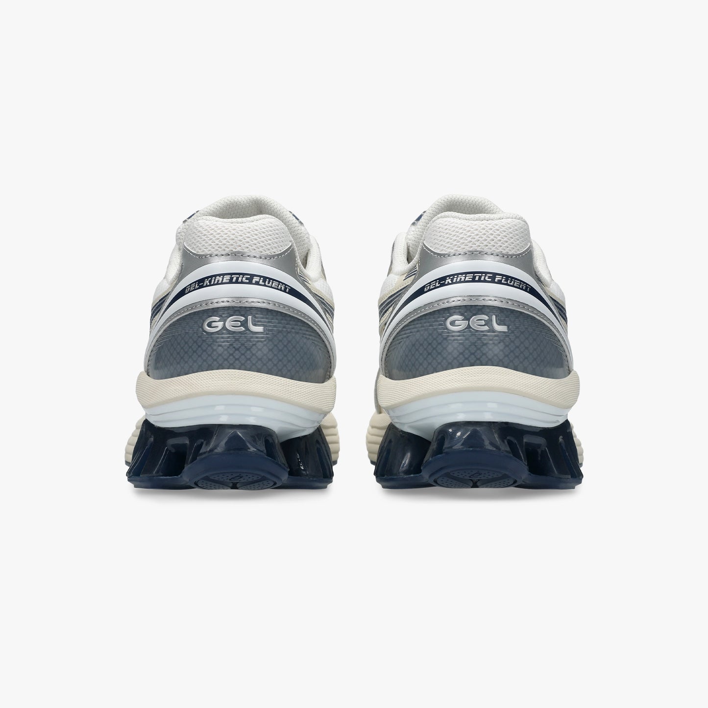 ASICS UNISEX GEL-KINETIC FLUENTWHITE/INDEPENDENCE BLUE - Sole Therapy