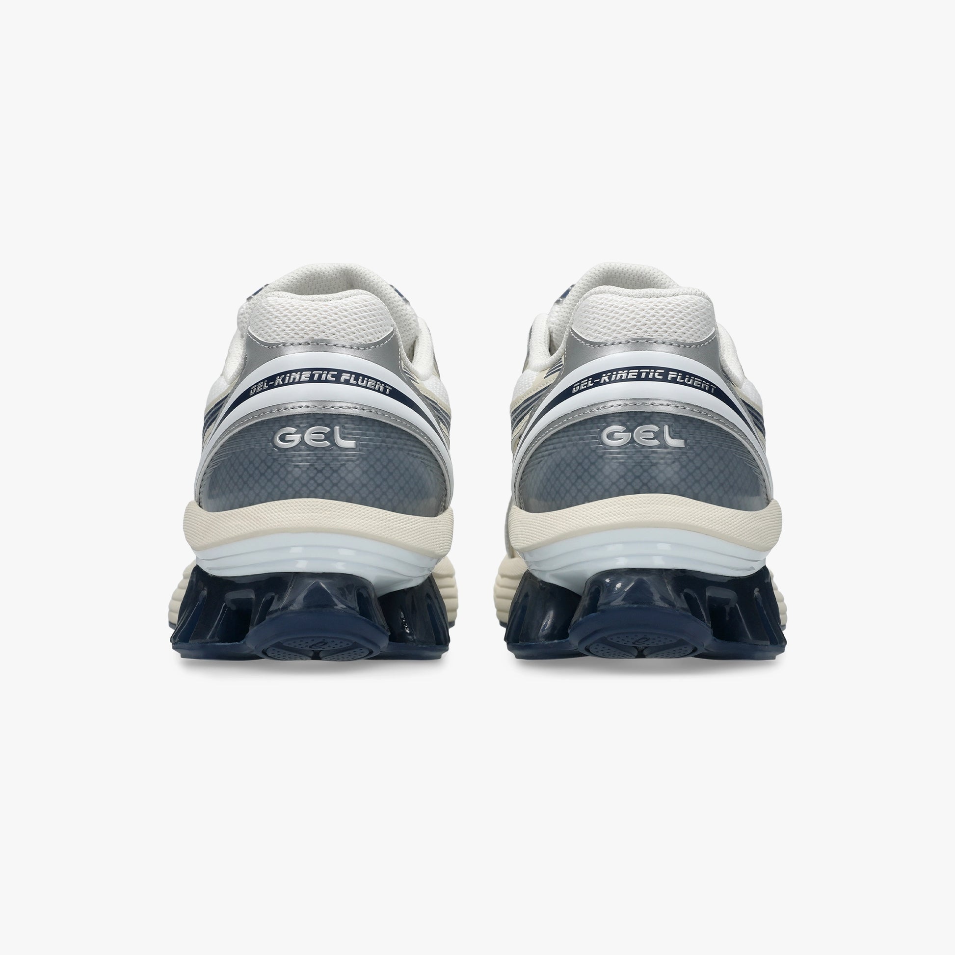 ASICS UNISEX GEL-KINETIC FLUENTWHITE/INDEPENDENCE BLUE - Sole Therapy