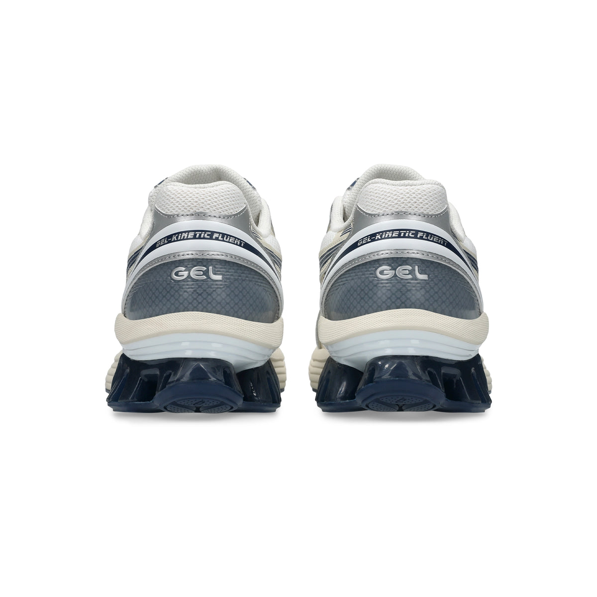 ASICS UNISEX GEL-KINETIC FLUENTWHITE/INDEPENDENCE BLUE - Sole Therapy