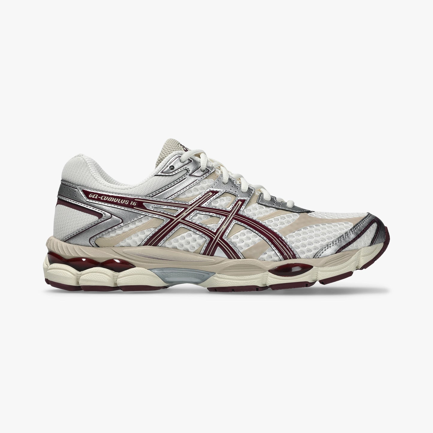 ASICS UNISEX SHOES GEL CUMULUS 16 CREAM/BENIIMO PURPLE - Sole Therapy