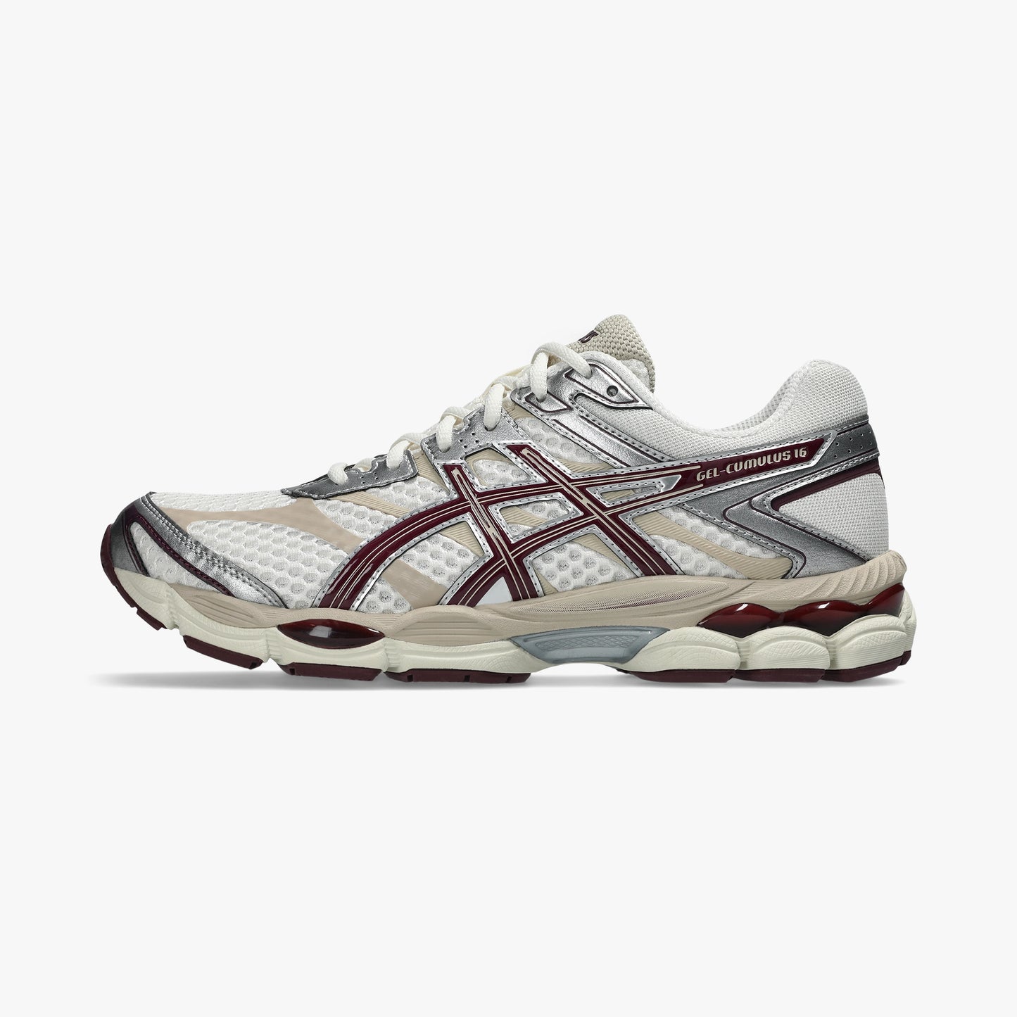 ASICS UNISEX SHOES GEL CUMULUS 16 CREAM/BENIIMO PURPLE - Sole Therapy