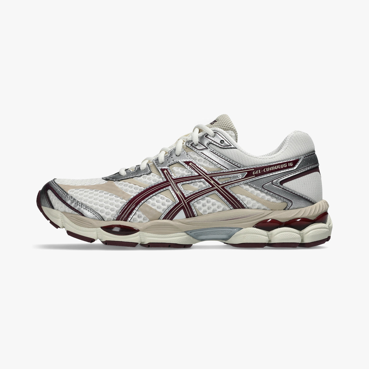 ASICS UNISEX SHOES GEL CUMULUS 16 CREAM/BENIIMO PURPLE - Sole Therapy