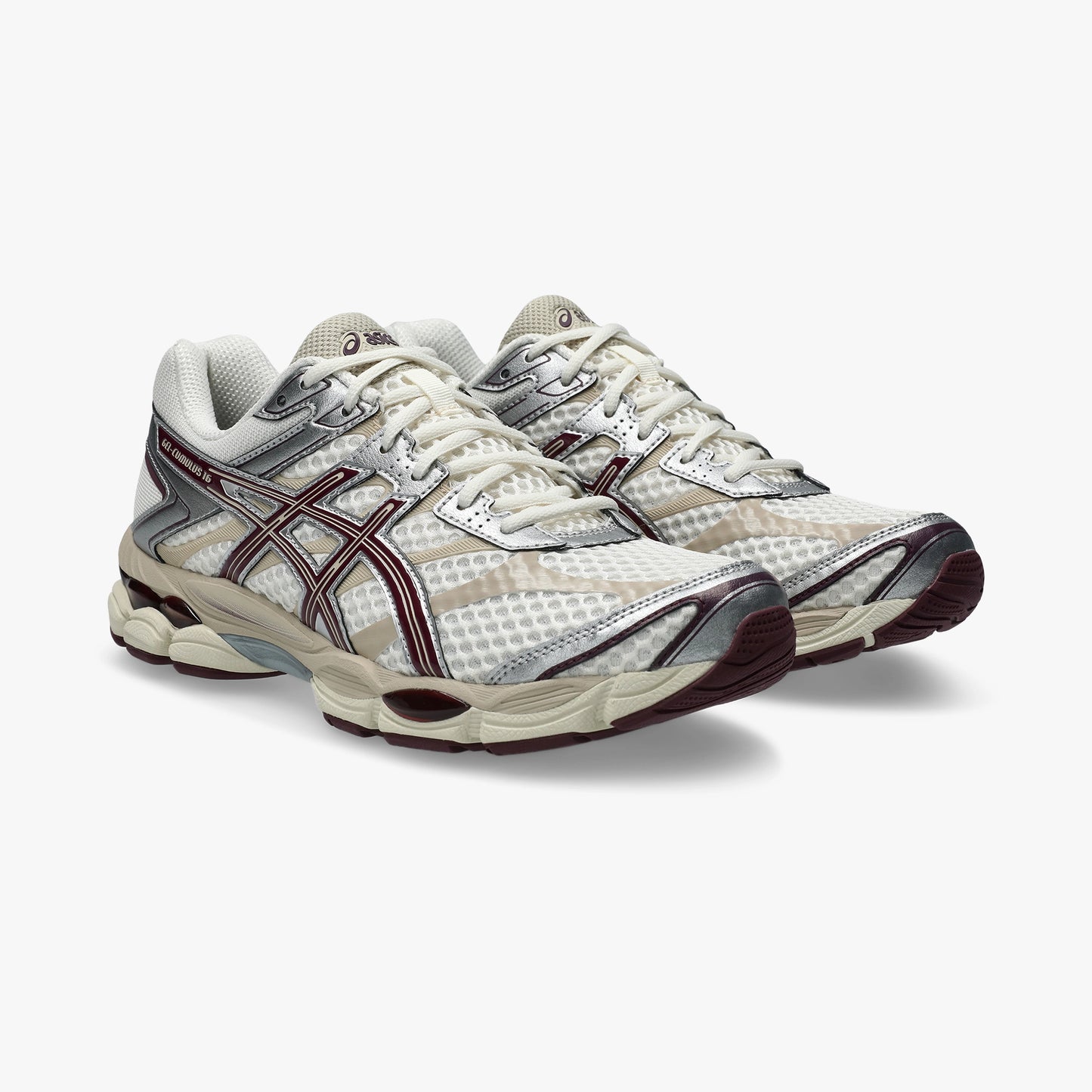 ASICS UNISEX SHOES GEL CUMULUS 16 CREAM/BENIIMO PURPLE - Sole Therapy