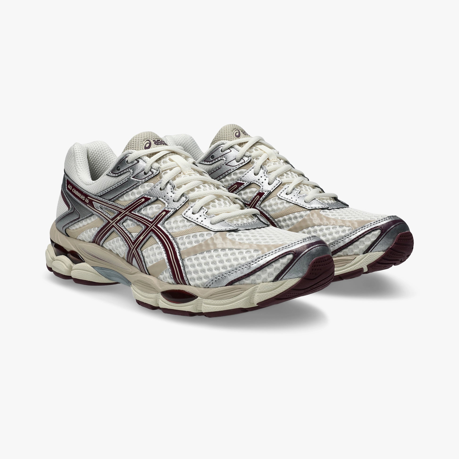 ASICS UNISEX SHOES GEL CUMULUS 16 CREAM/BENIIMO PURPLE - Sole Therapy