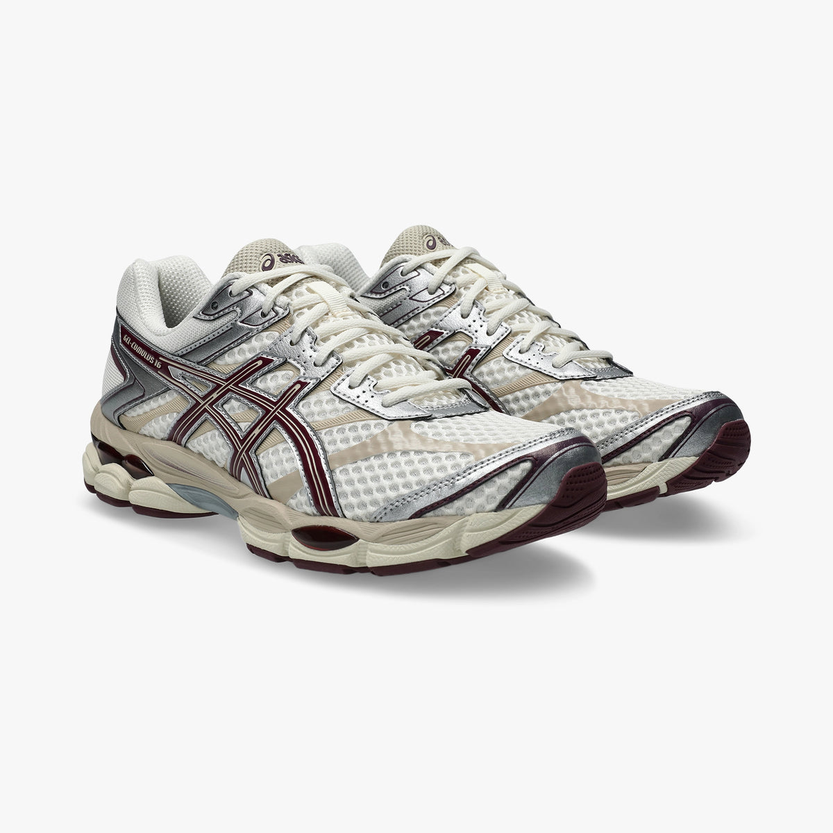 ASICS UNISEX SHOES GEL CUMULUS 16 CREAM/BENIIMO PURPLE - Sole Therapy