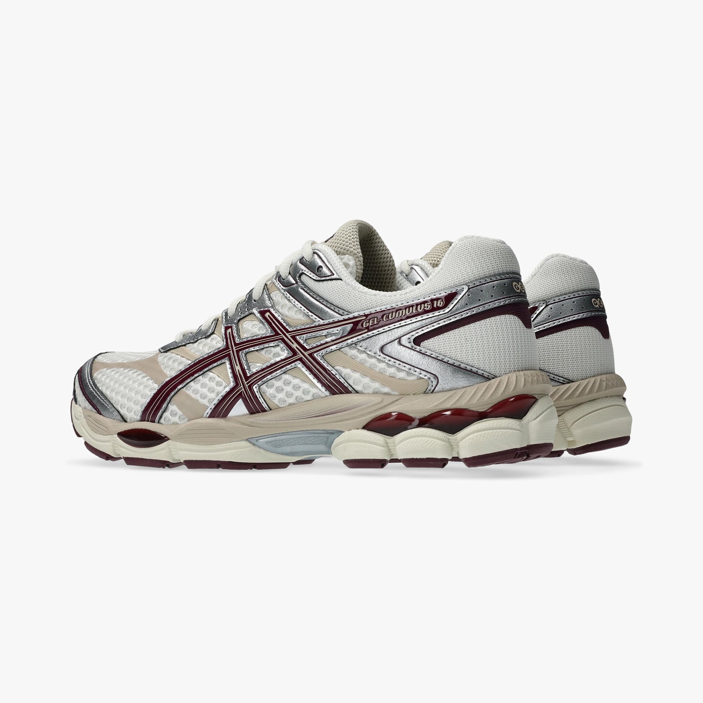 ASICS UNISEX SHOES GEL CUMULUS 16 CREAM/BENIIMO PURPLE - Sole Therapy