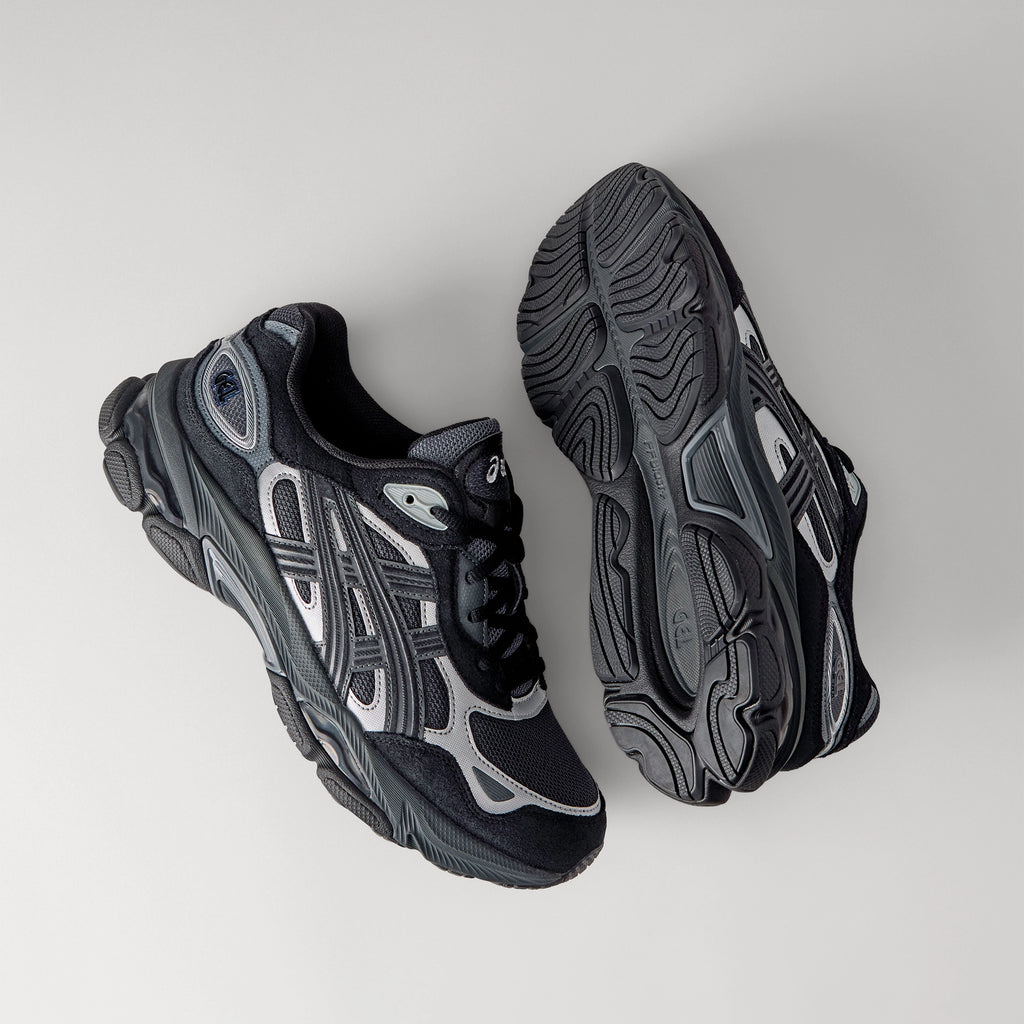 ASICS UNISEX SHOES GEL NYC 2.0 GRAPHITE GREY/BLACK - Sole Therapy