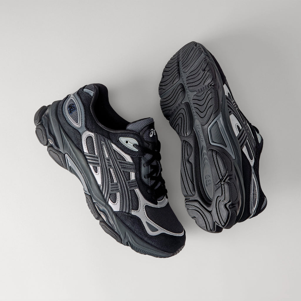 ASICS UNISEX SHOES GEL NYC 2.0 GRAPHITE GREY/BLACK - Sole Therapy