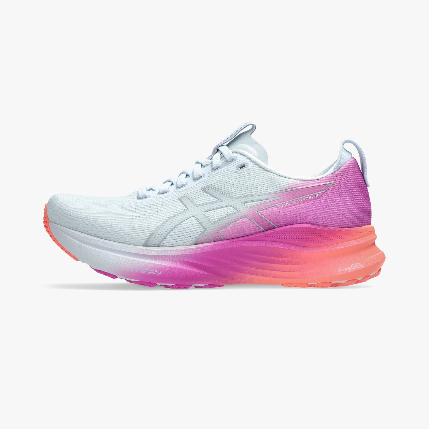 ASICS WOMEN SHOES  GEL KAYANO 32 SKY/DIGITAL SAKURA - Sole Therapy