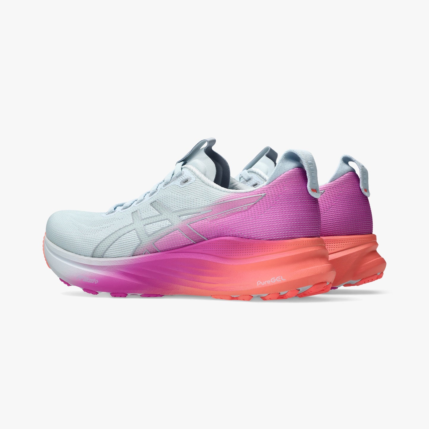 ASICS WOMEN SHOES  GEL KAYANO 32 SKY/DIGITAL SAKURA - Sole Therapy