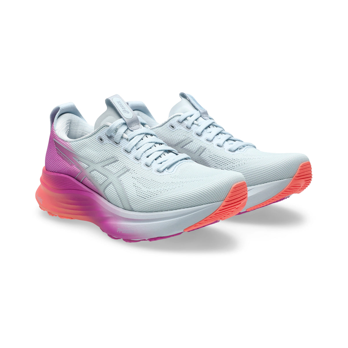 ASICS WOMEN SHOES  GEL KAYANO 32 SKY/DIGITAL SAKURA - Sole Therapy