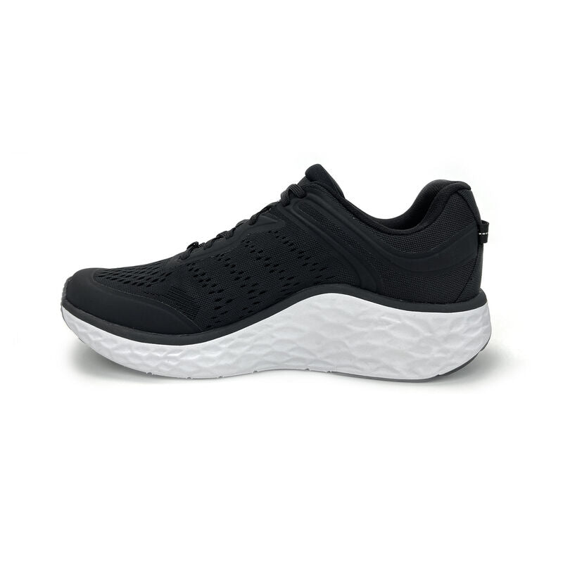 Aetrex Chase Arch Support Sneakers Men's Slip-On Black - Sole Therapy
