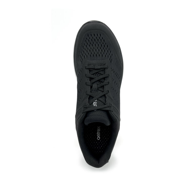 Aetrex Chase Arch Support Sneakers Men's Slip-On Black - Sole Therapy