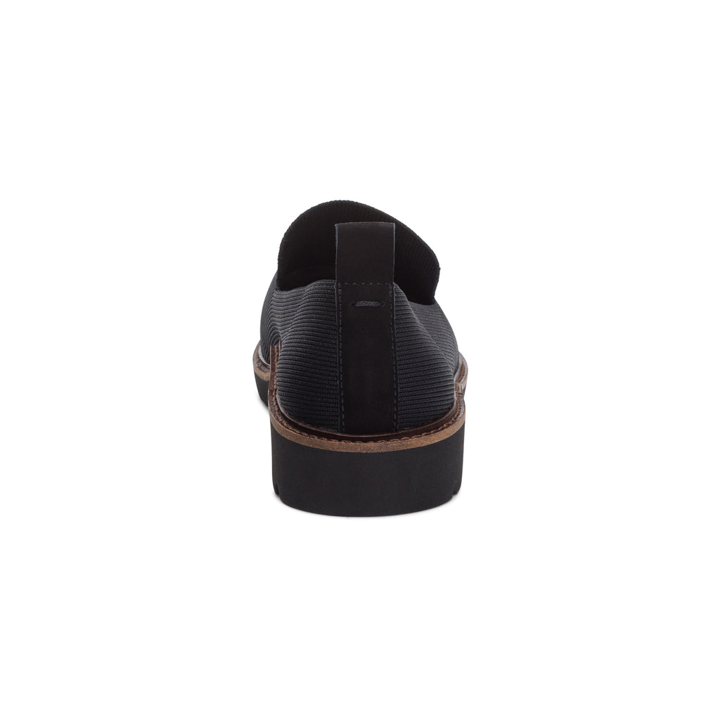 Aetrex Chloe Slip On Loafer Black - Sole Therapy