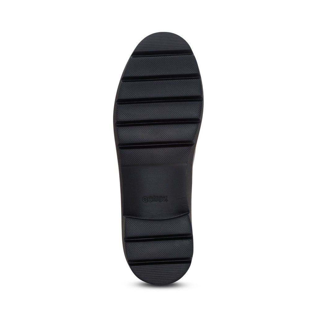 Aetrex Chloe Slip on Loafer Navy - Sole Therapy