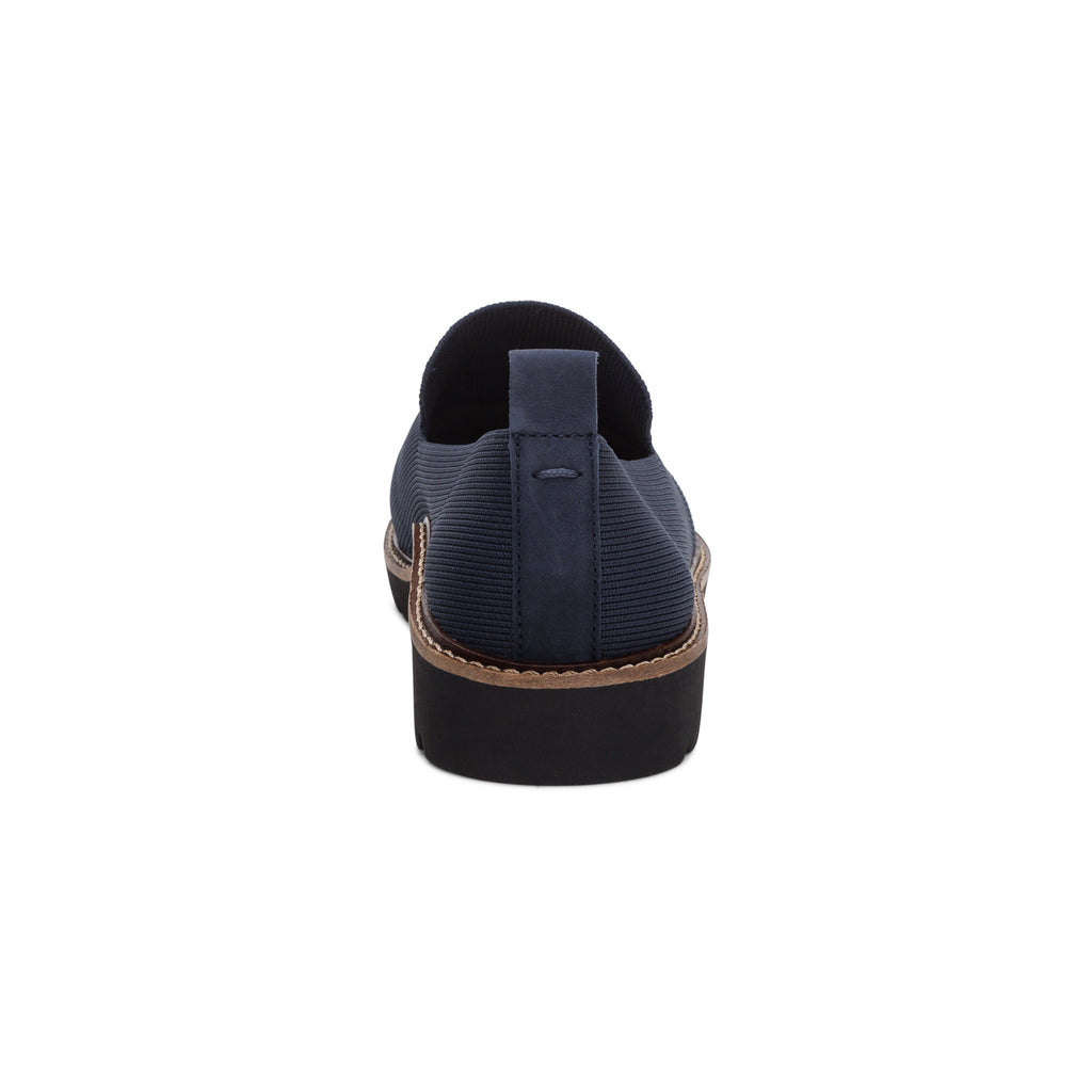 Aetrex Chloe Slip on Loafer Navy - Sole Therapy